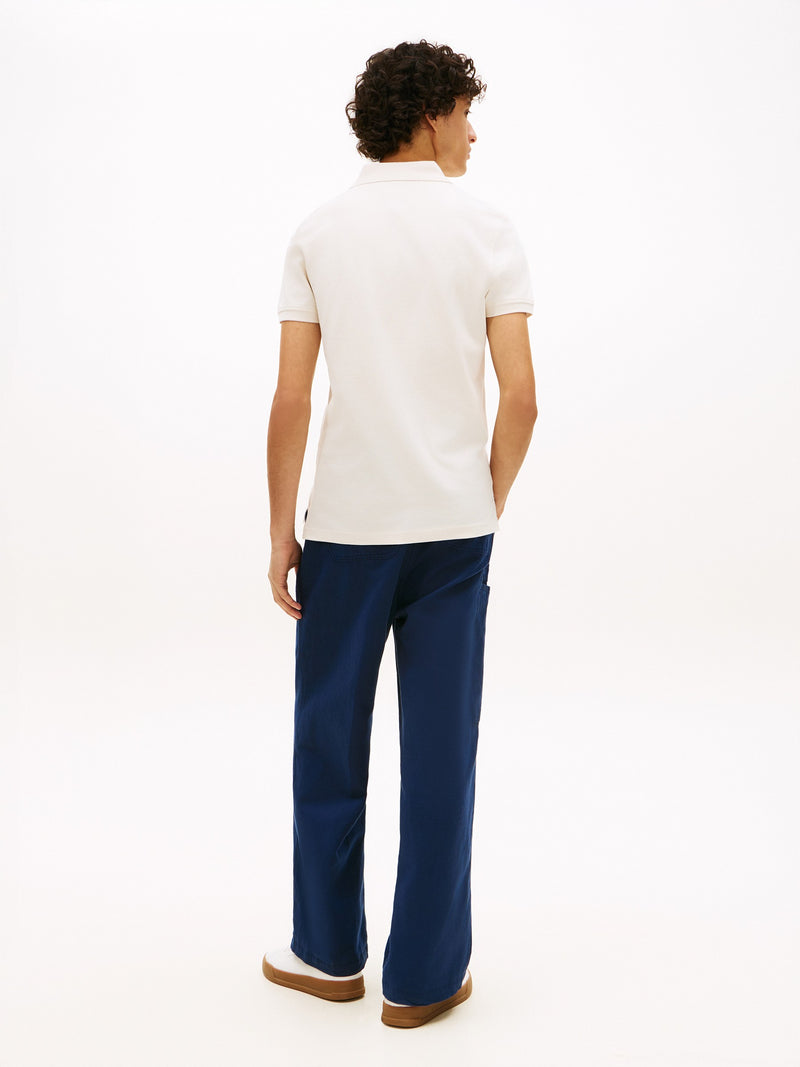 Slim Fit Solid Pique Polo