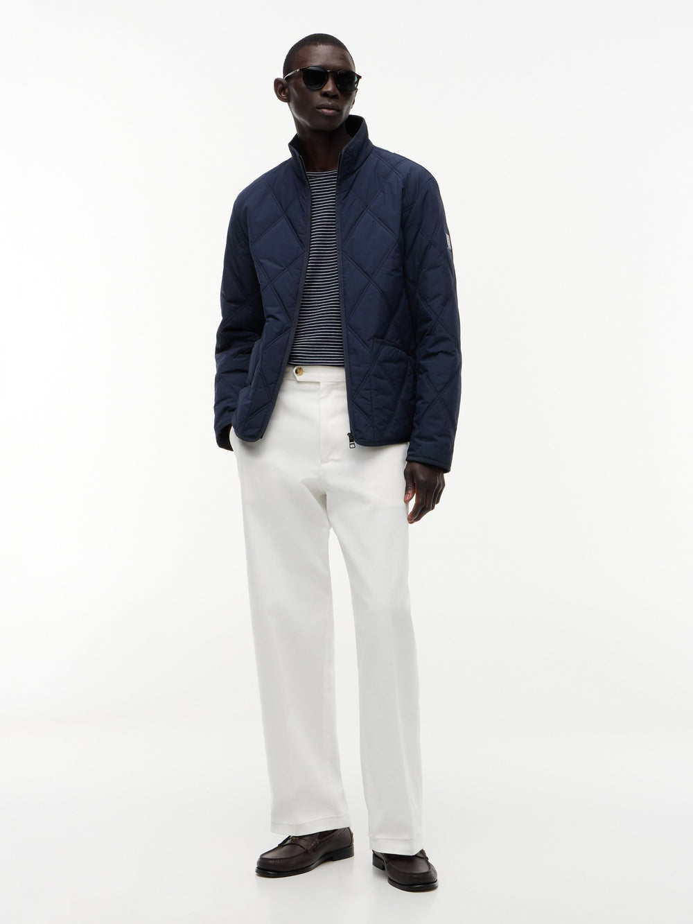 Regular Fit Quilted or Padded Jacket