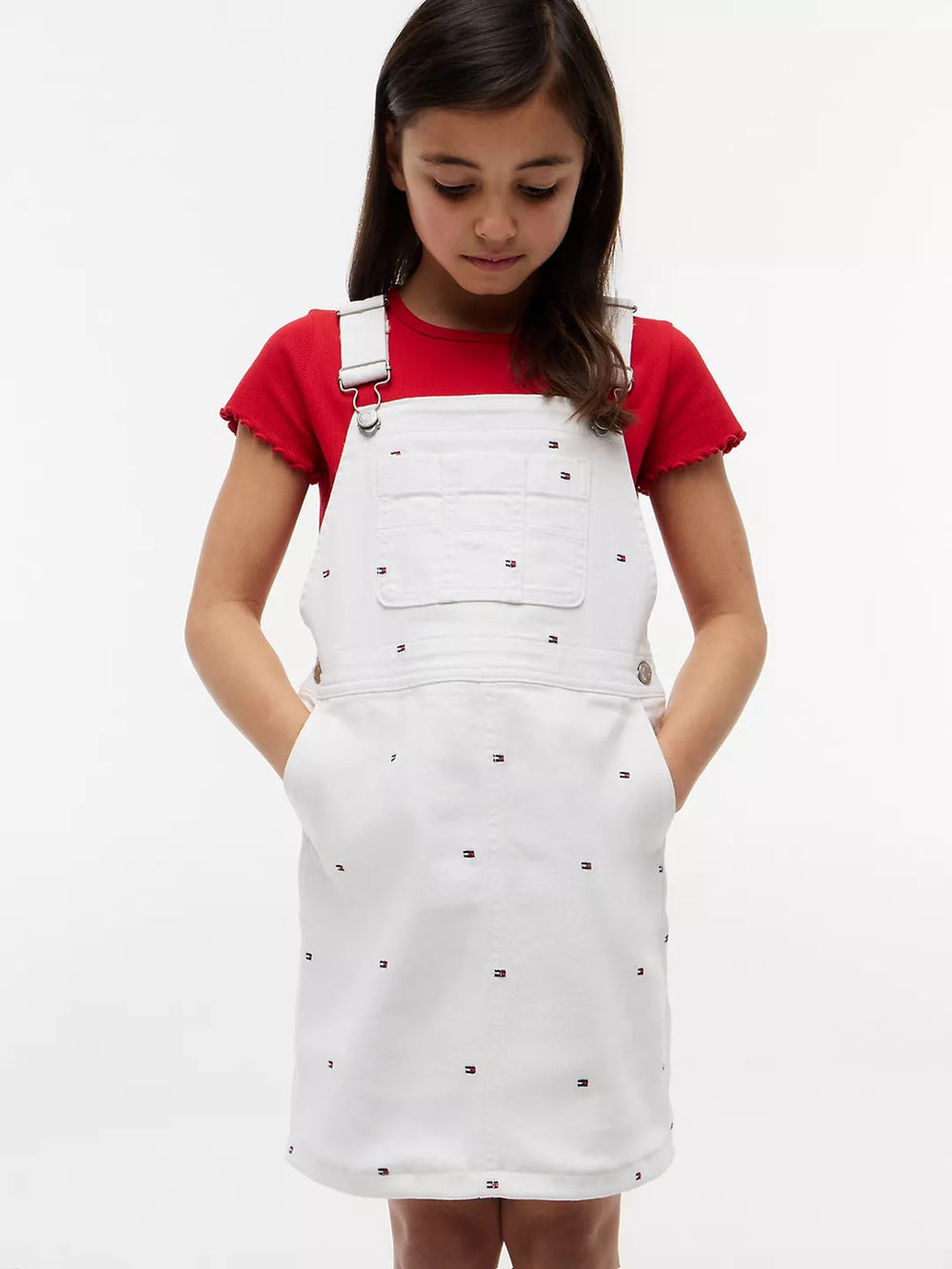 Kids Long-Sleeve Aop Dungaree