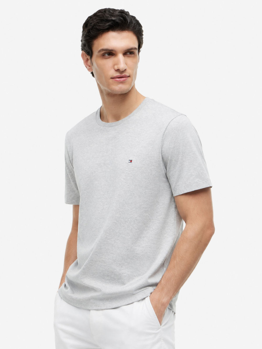 Regular Fit Solid Interlock Tshirt