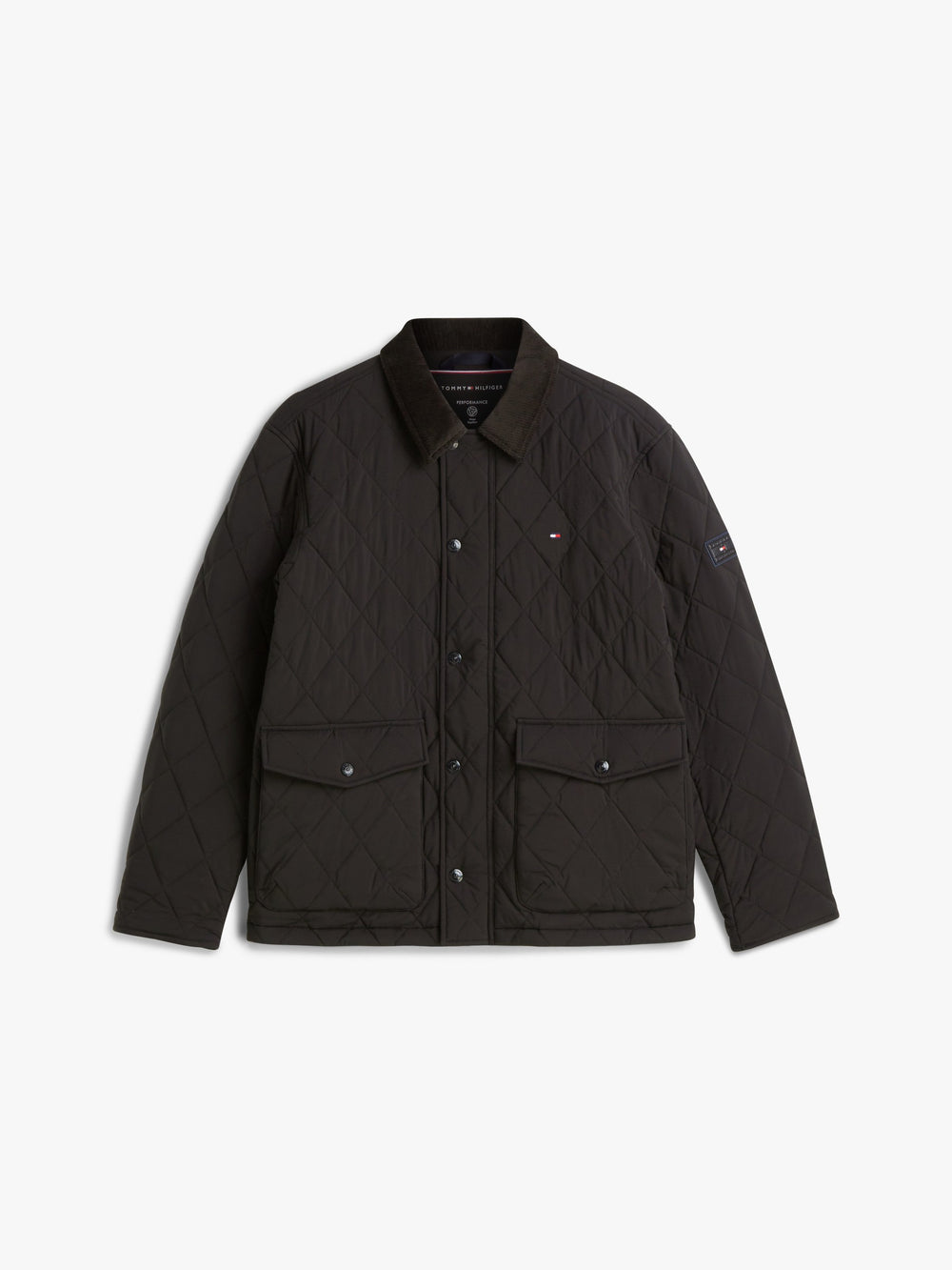 Regular Fit Quilted or Padded Jacket