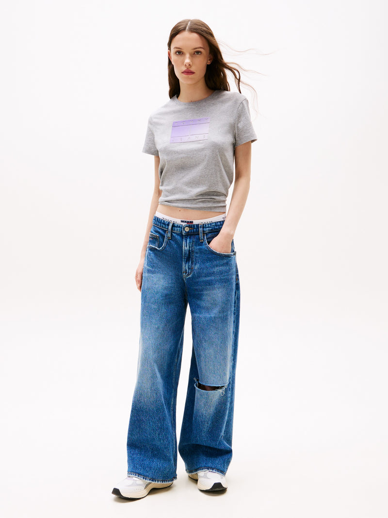 Solid Regular Fit Short Sleeve Cotton Jersey T-Shirt