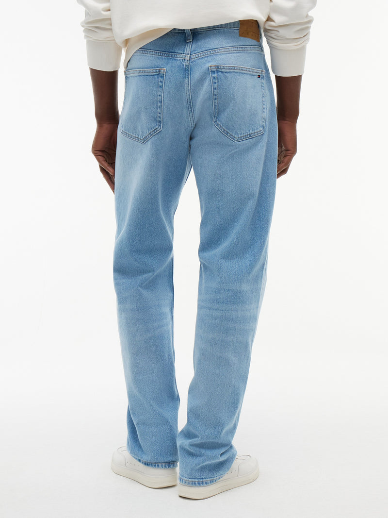 Men Otis Regular Straight Light Wash Jeans