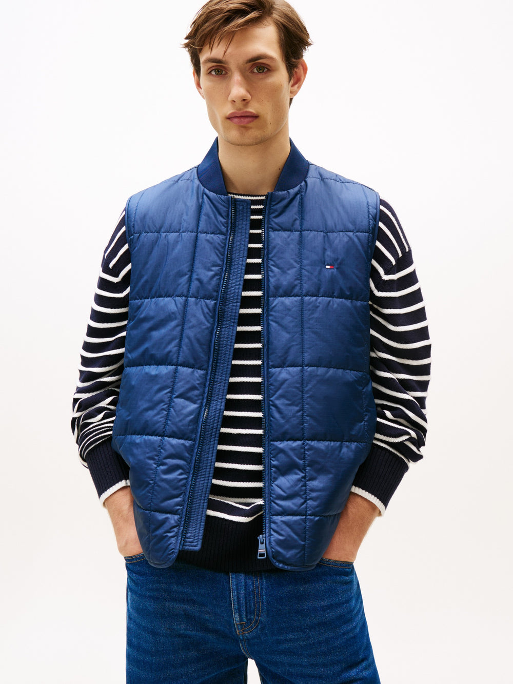 Regular Fit Mid Weight Quilted/Padded Vest
