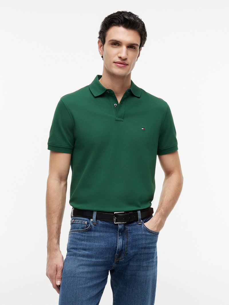 Regular Fit Solid Pique Polo