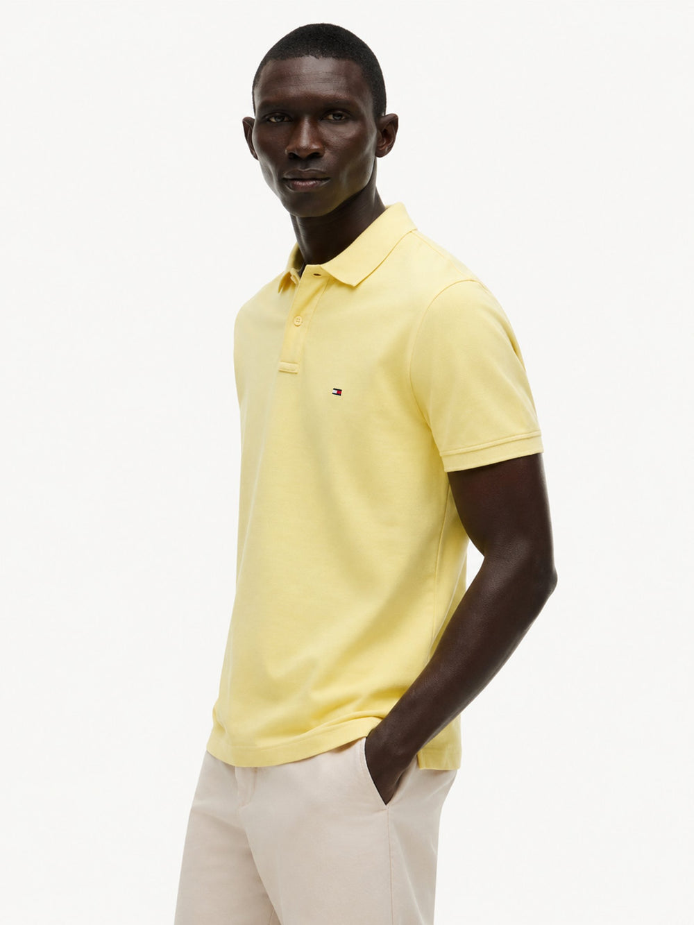 Regular Fit Solid Pique Polo
