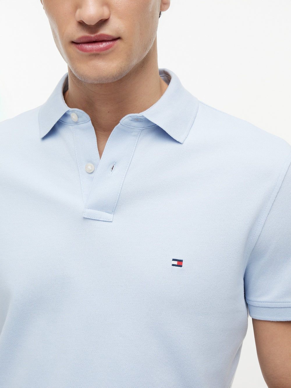 Regular Fit Solid Pique Polo