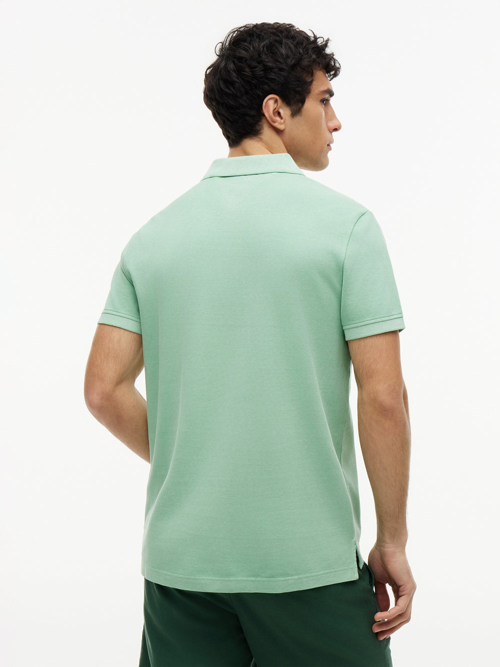 Regular Fit Solid Pique Polo
