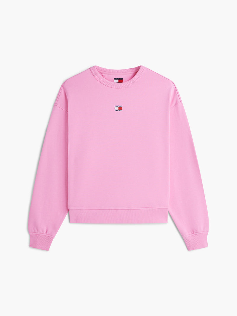 Relaxed Fit Terry Pullover