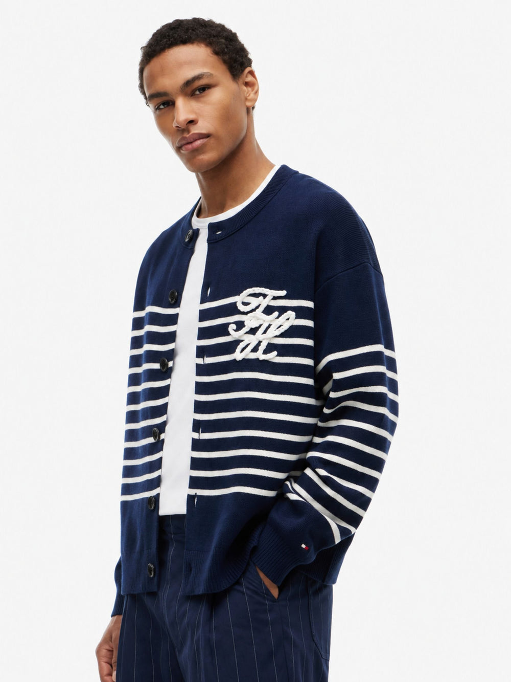 Striped Cardigan