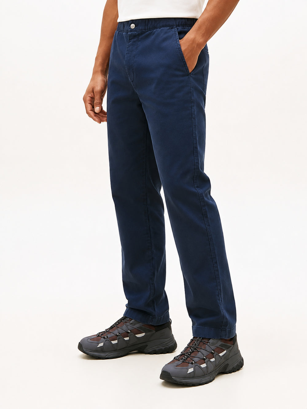 Sonny Regular Tapered Peached Twill Trouser