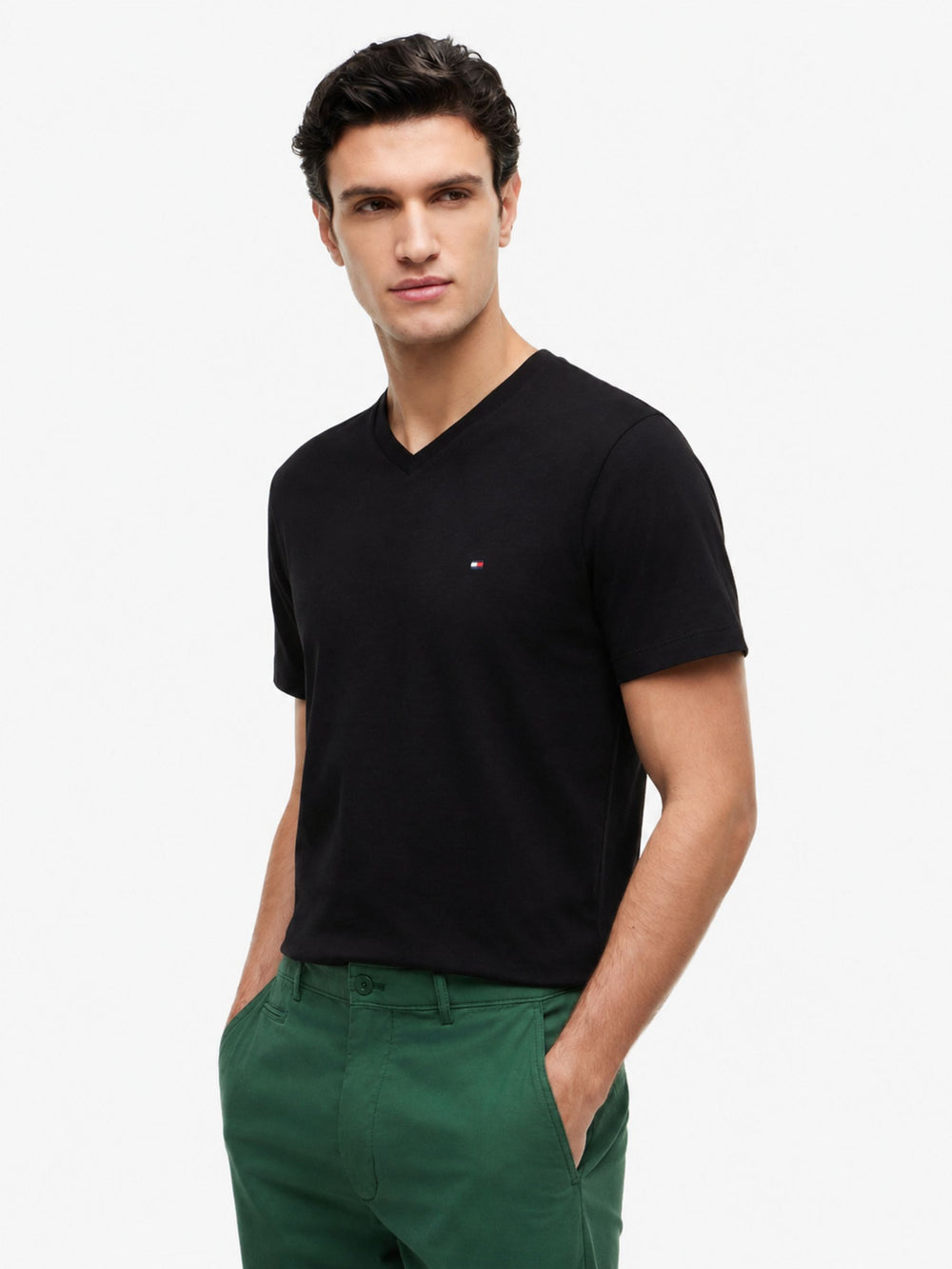 Regular Fit V Neck T-Shirt