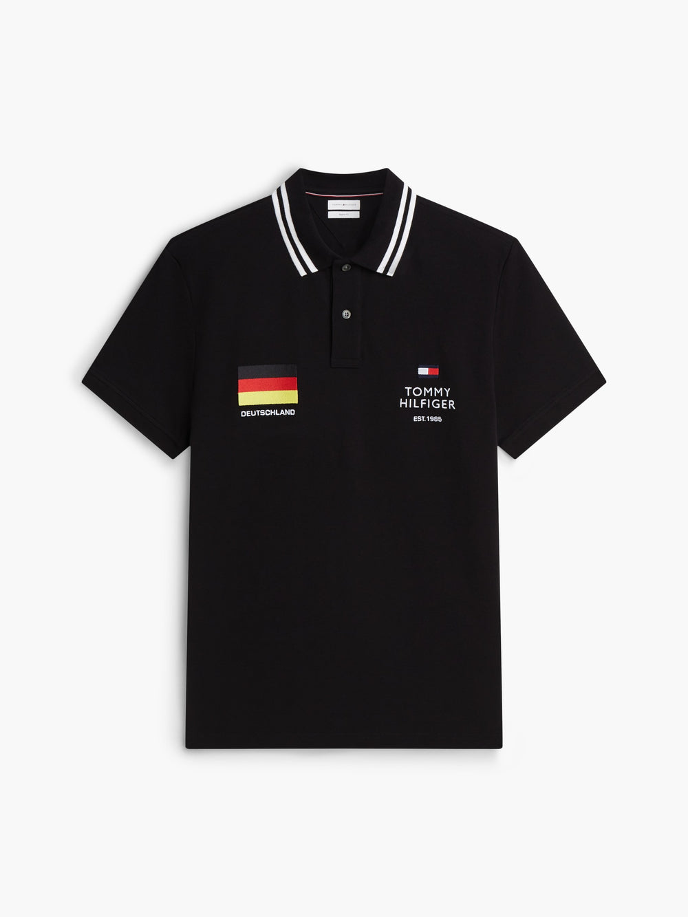 Regular Fit Graphic Pique Polo