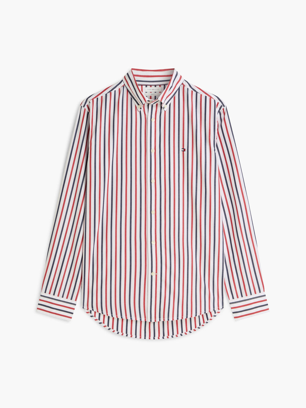 Regular Fit Stripe Poplin Shirt