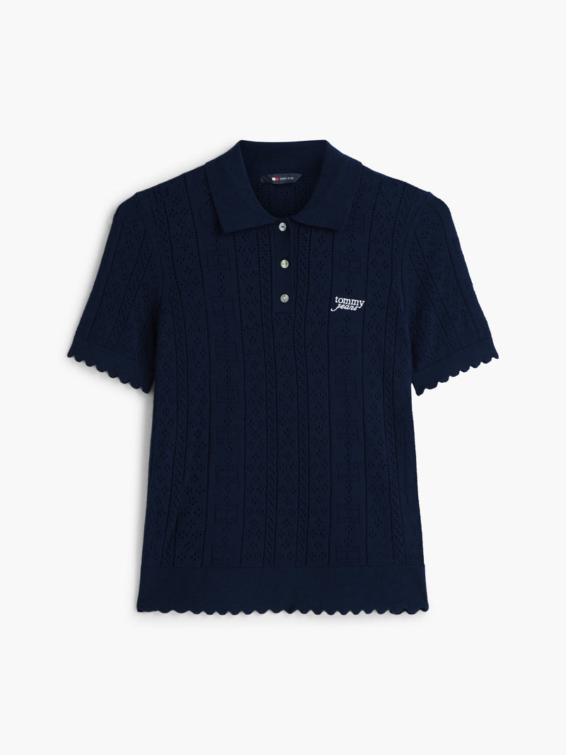 Solid Regular Fit Half Sleeve Ribbed Polo