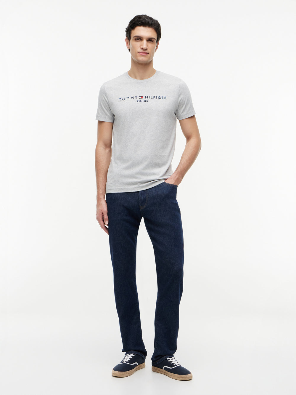 Slim Fit Graphic Logo Tshirt