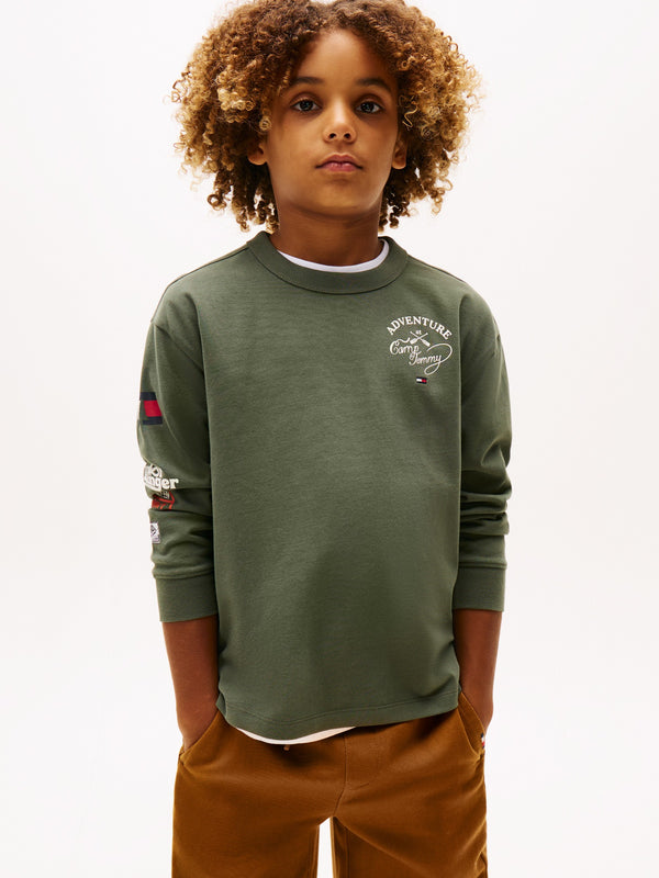 Kids Long-Sleeve Graphic T-Shirt