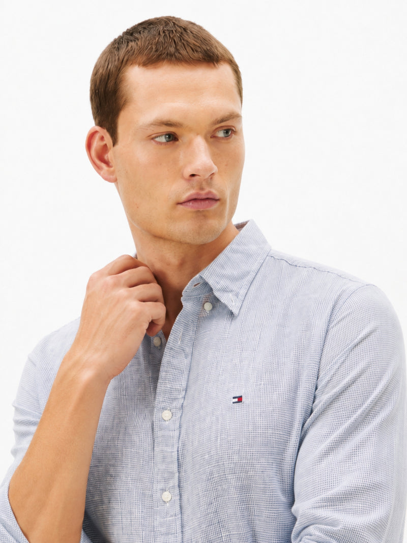 Regular Fit Texture Dobby Shirt