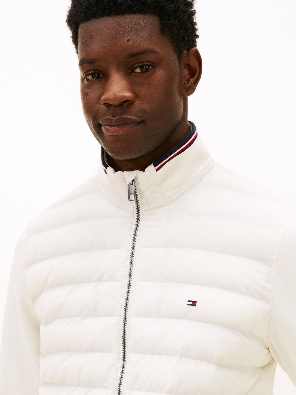Regular Fit Mix Media Jacket