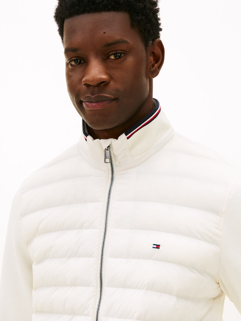 Regular Fit Mix Media Jacket