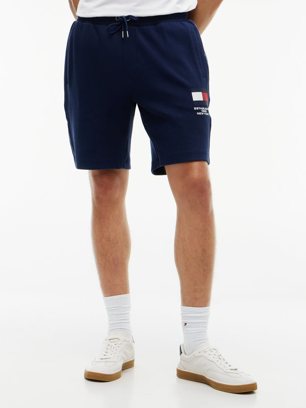 Men Regular Fit Solid Countries Shorts