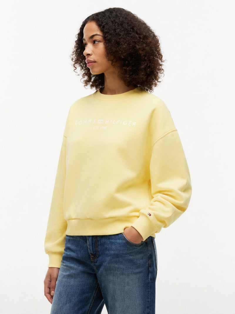 Relaxed Fit Fleece Pullover