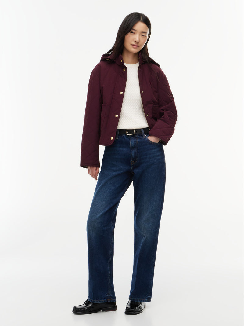 Regular Fit Quilted Jacket