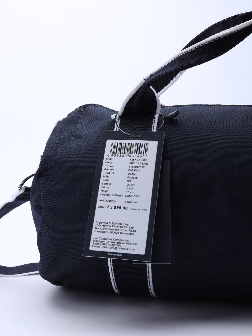 Kids Tommy Logo Duffle Bag