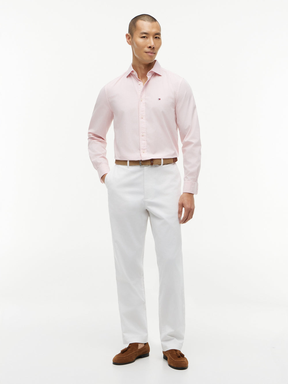 Regular Fit Solid Poplin Shirt