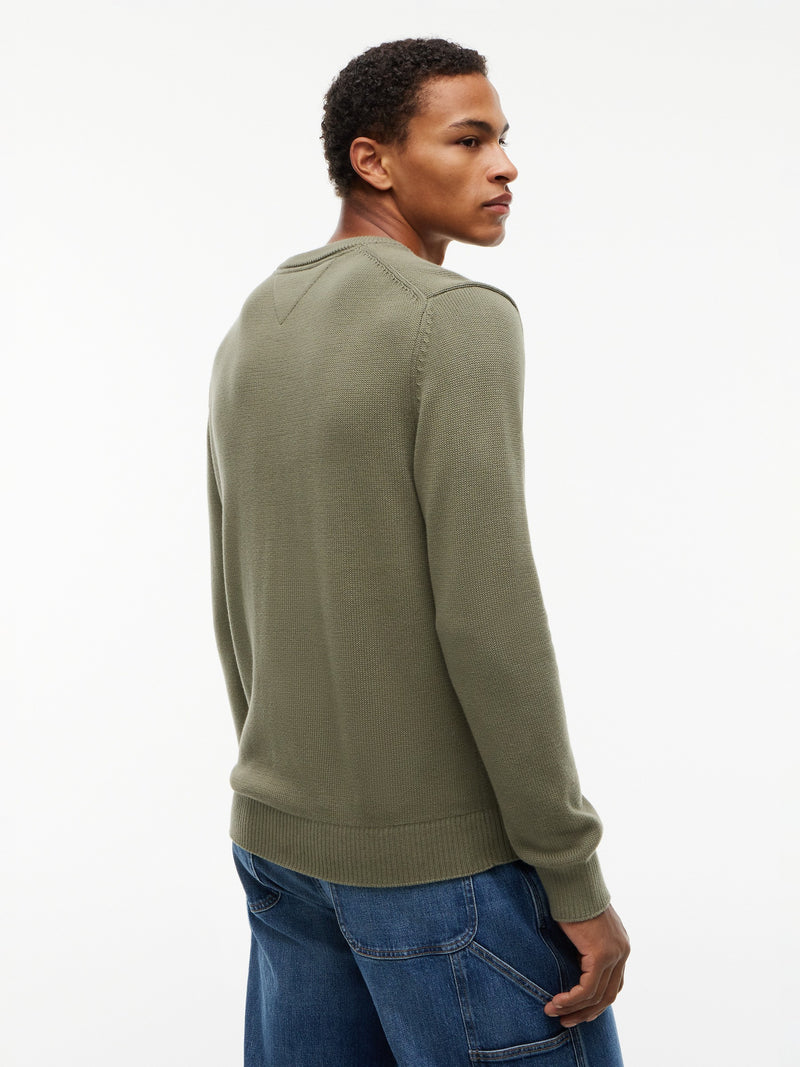 Slim Fit Essential Loose Knit Pullover