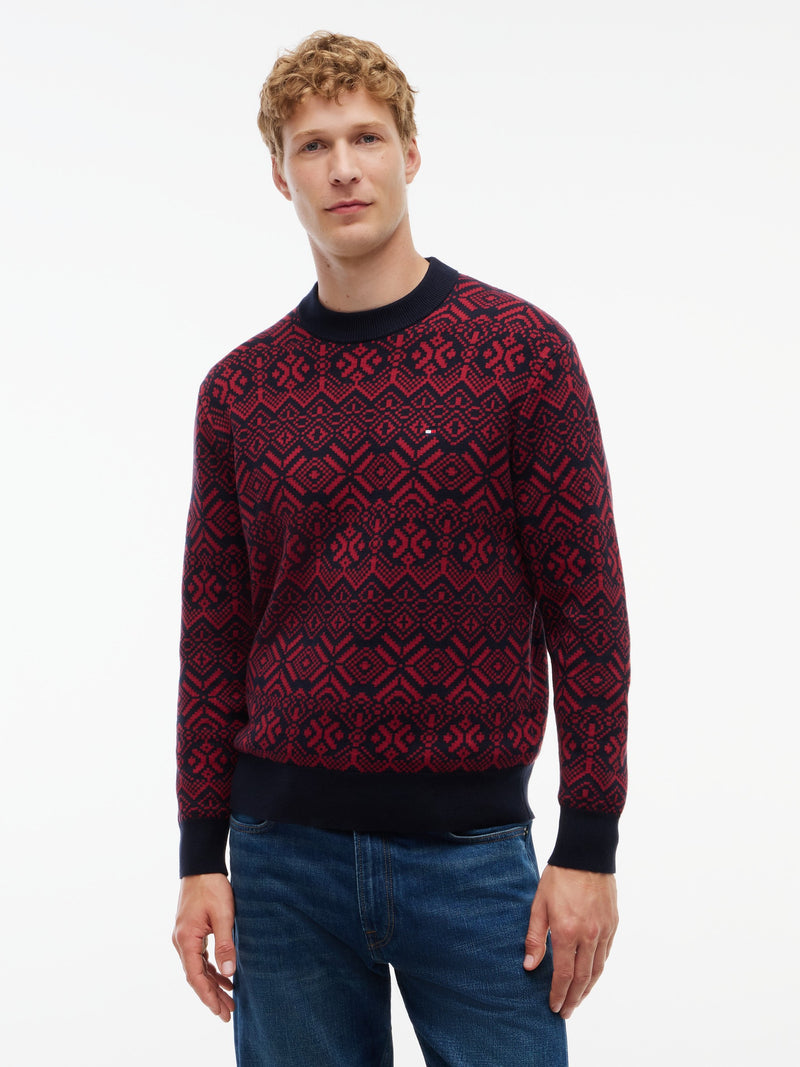 Relaxed Fit Fairisle Pullover
