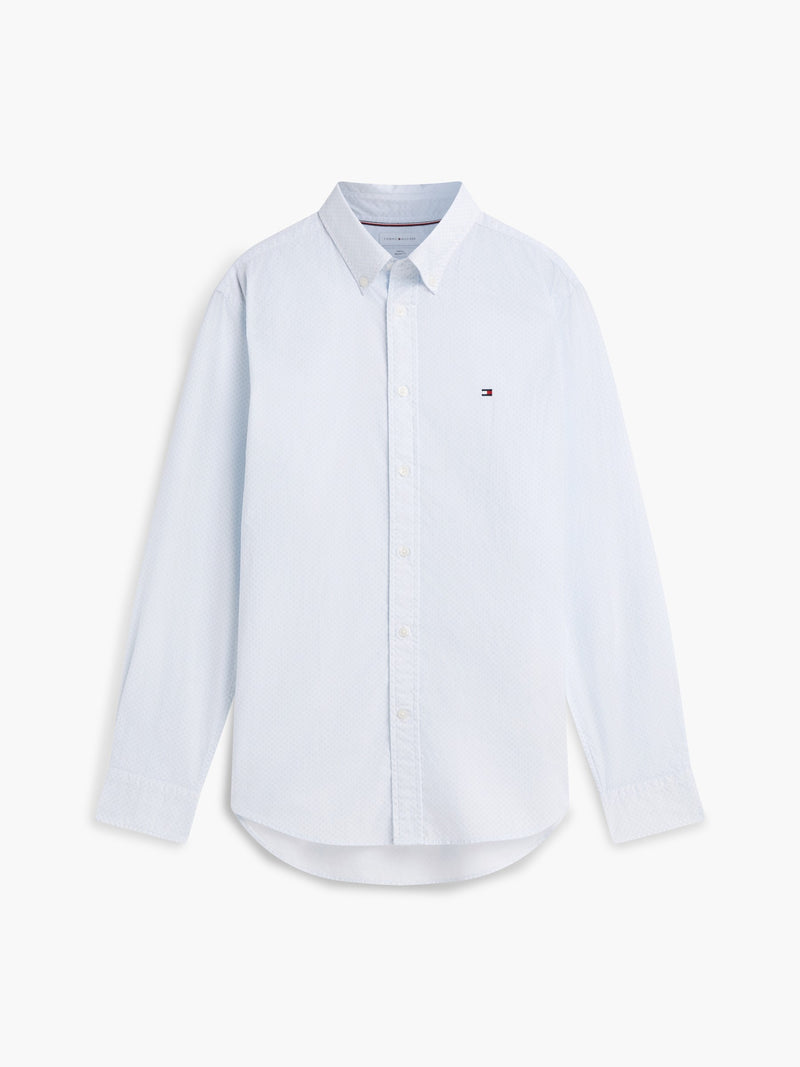 Regular Fit Print Poplin Shirt