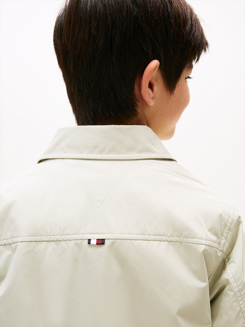 Kids Solid Overshirt