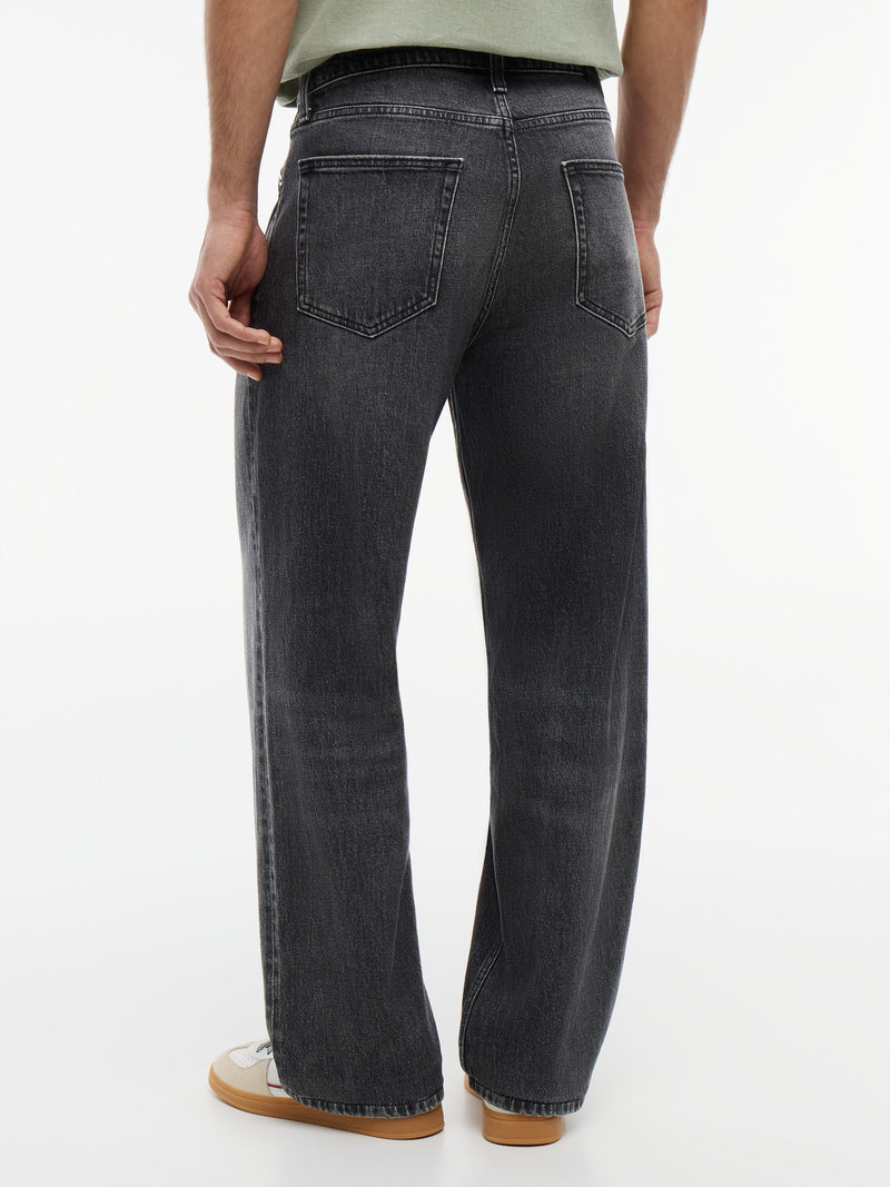 Jaimie Loose Washed Black Jeans
