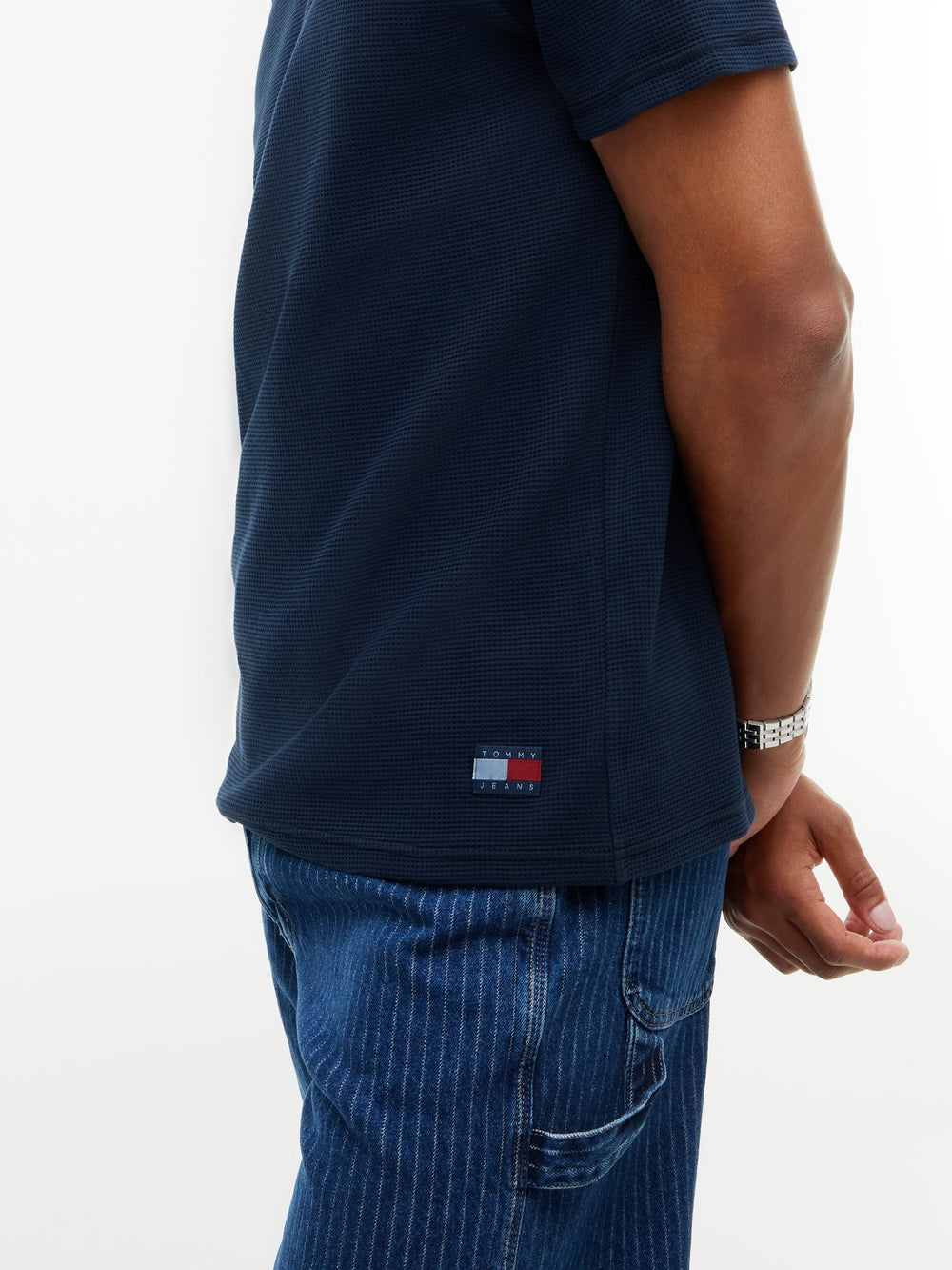Regular Fit Washed Waffle T-Shirt