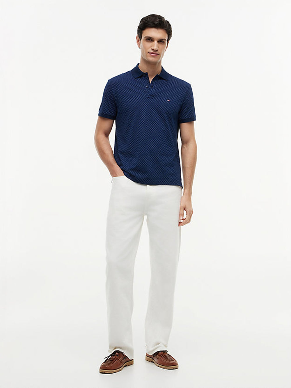 Regular Fit Printed Polo