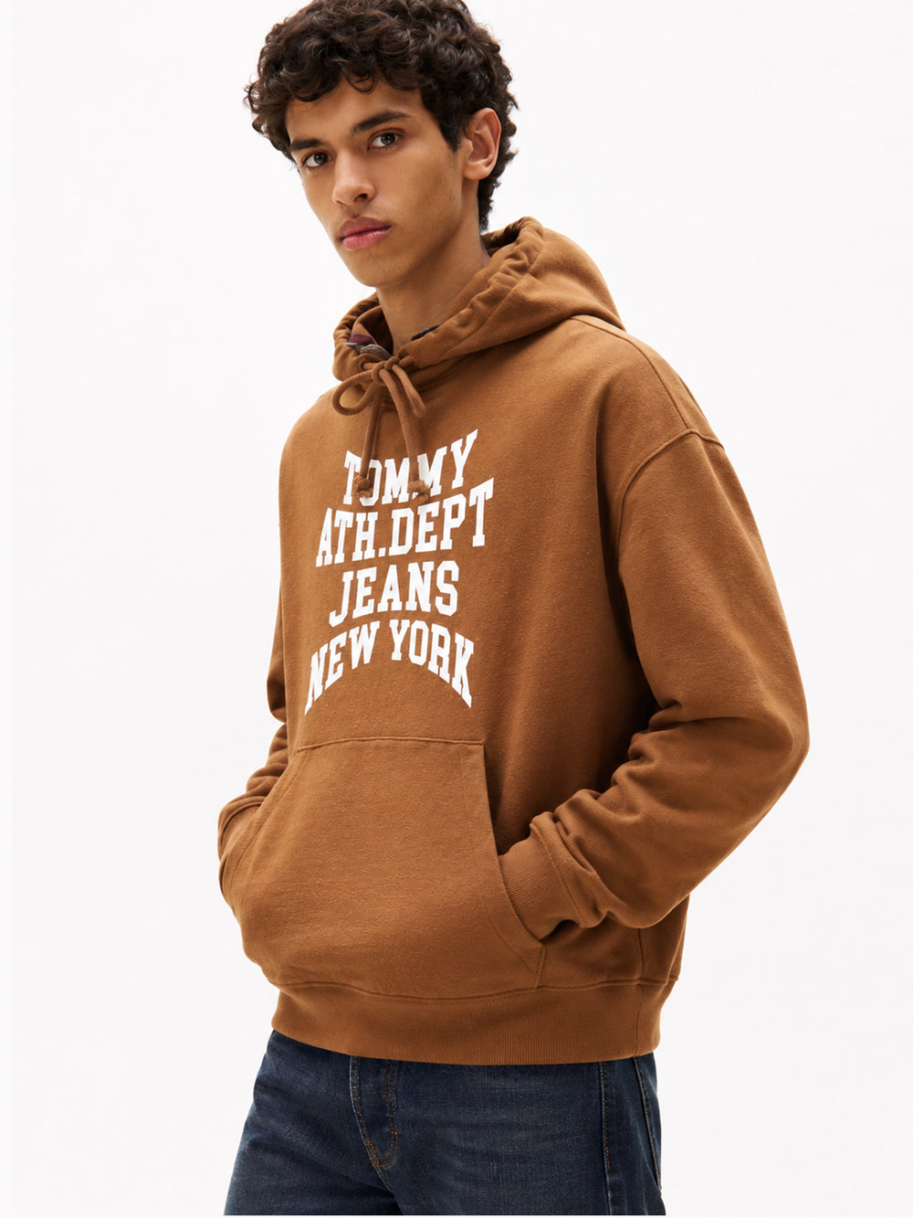 90S Fit Terry Hooded Sweatshirt