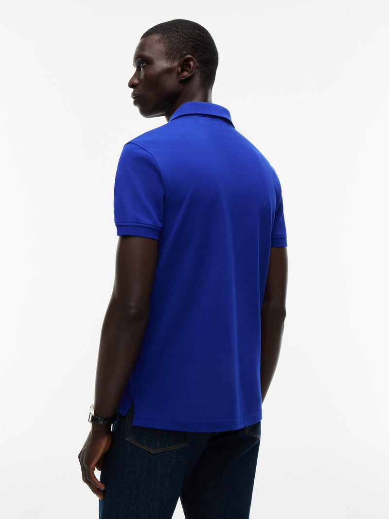 Slim Fit Solid Pique Polo