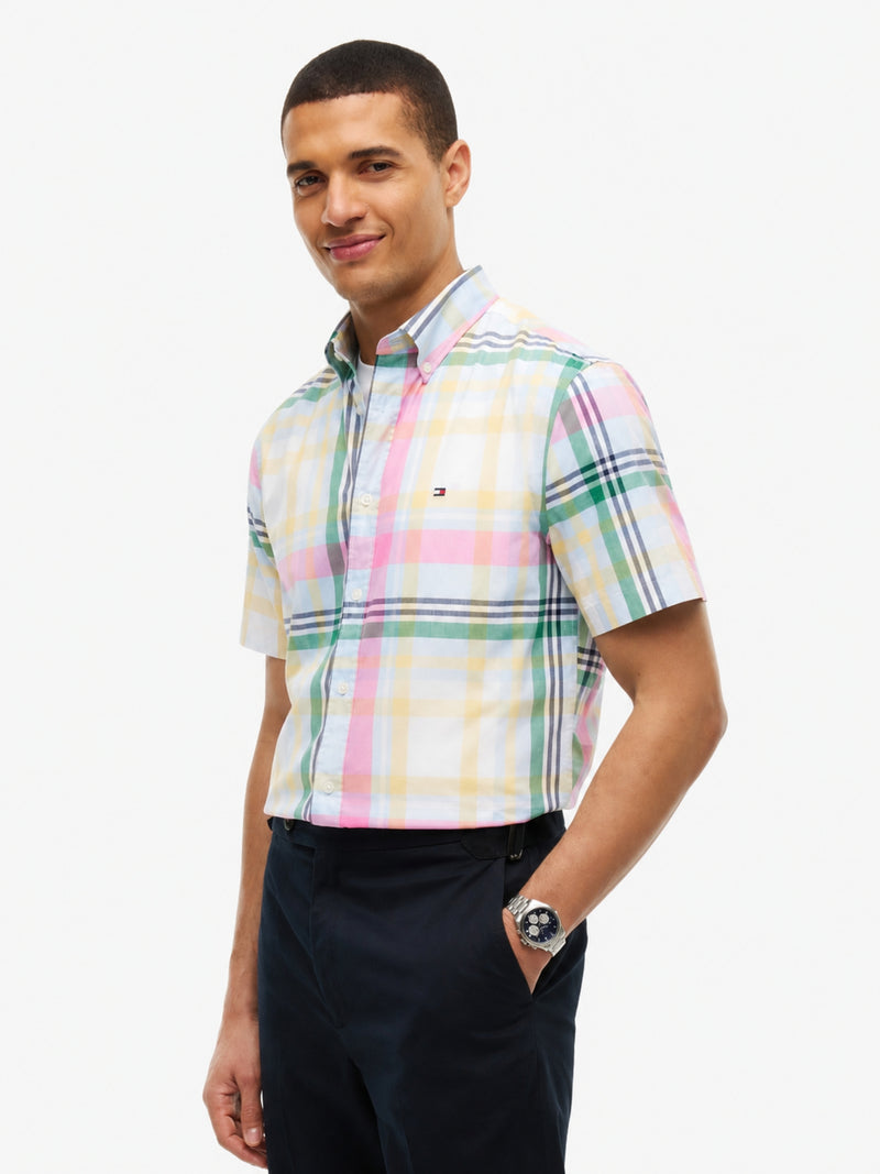 Regular Fit Check Poplin Shirt