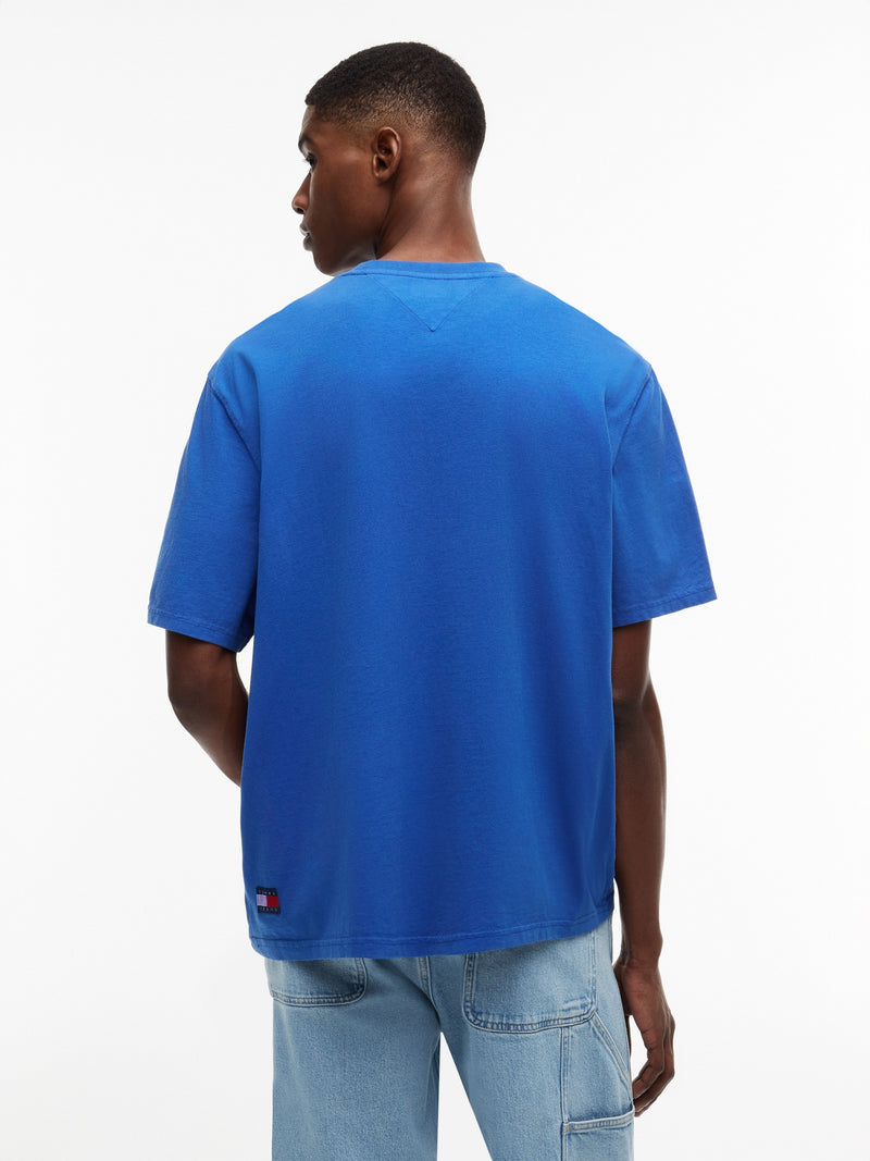 90S Fit Washed Patchwork T-Shirt