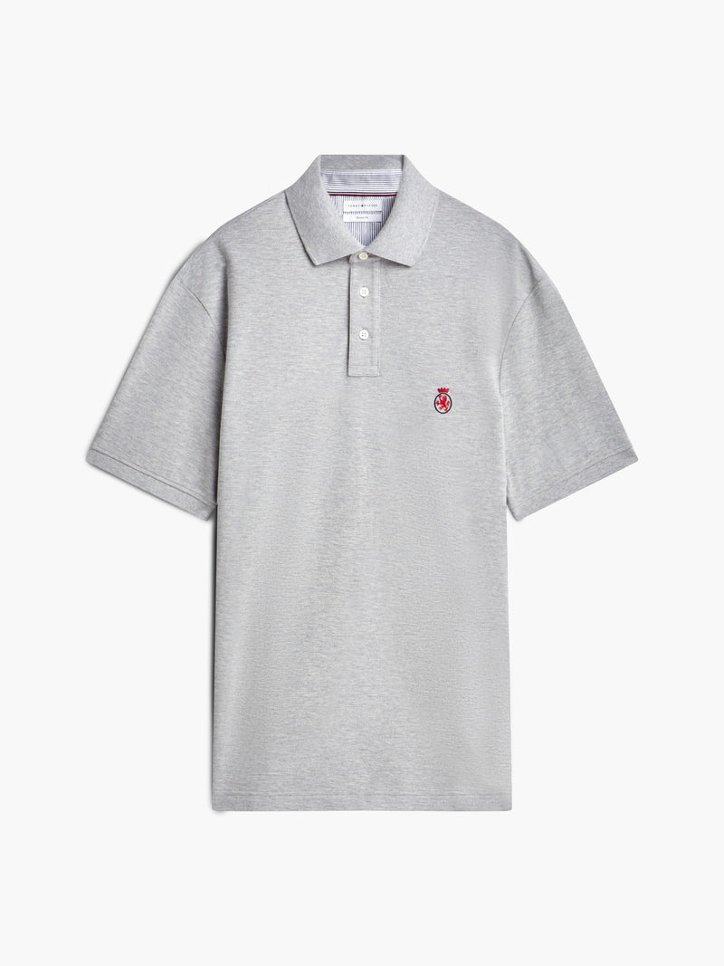 Relaxed Solid Pique Polo