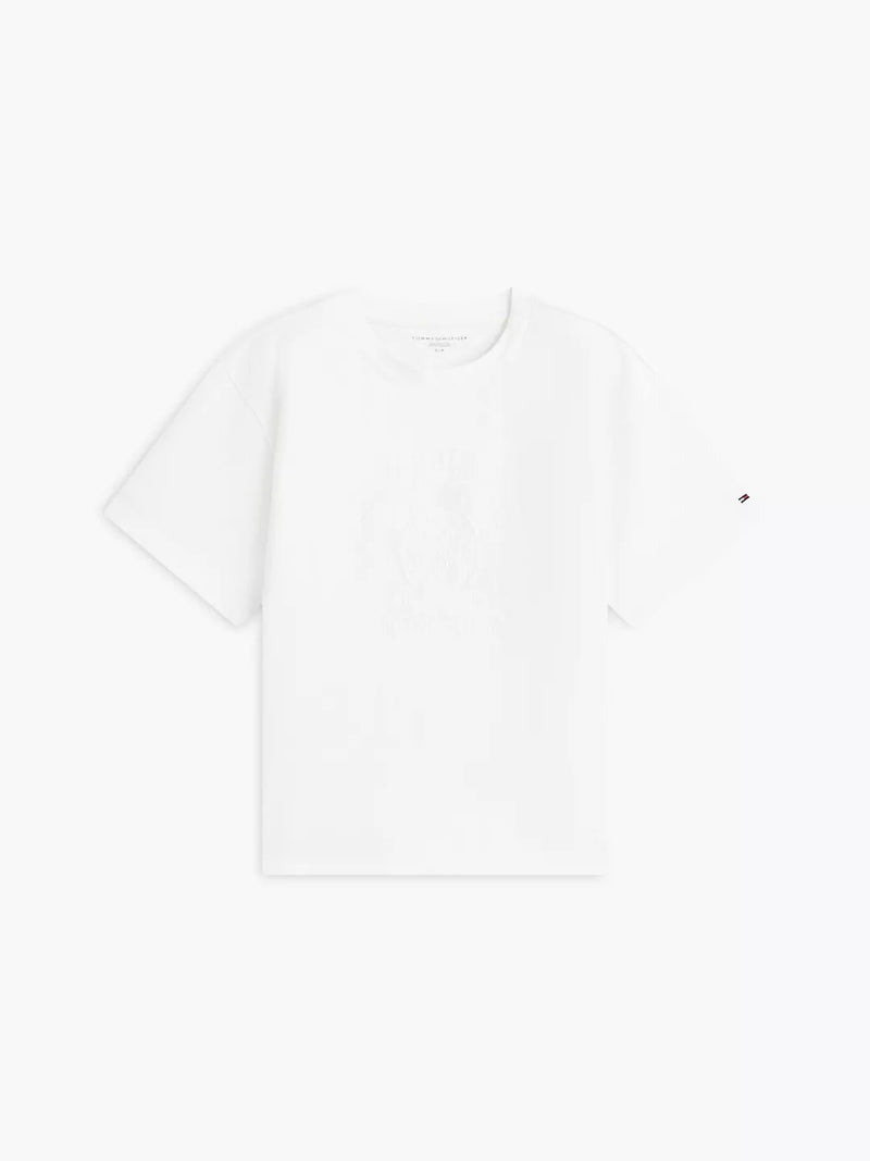 Solid Relaxed Fit Half Sleeve Cotton Jersey T-Shirt