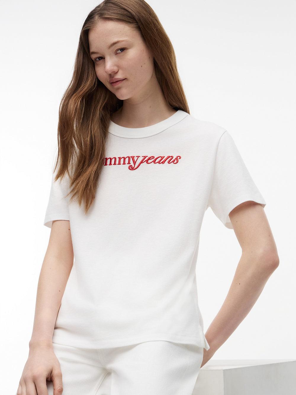 Solid Relaxed Fit Half Sleeve Cotton Jersey T-Shirt