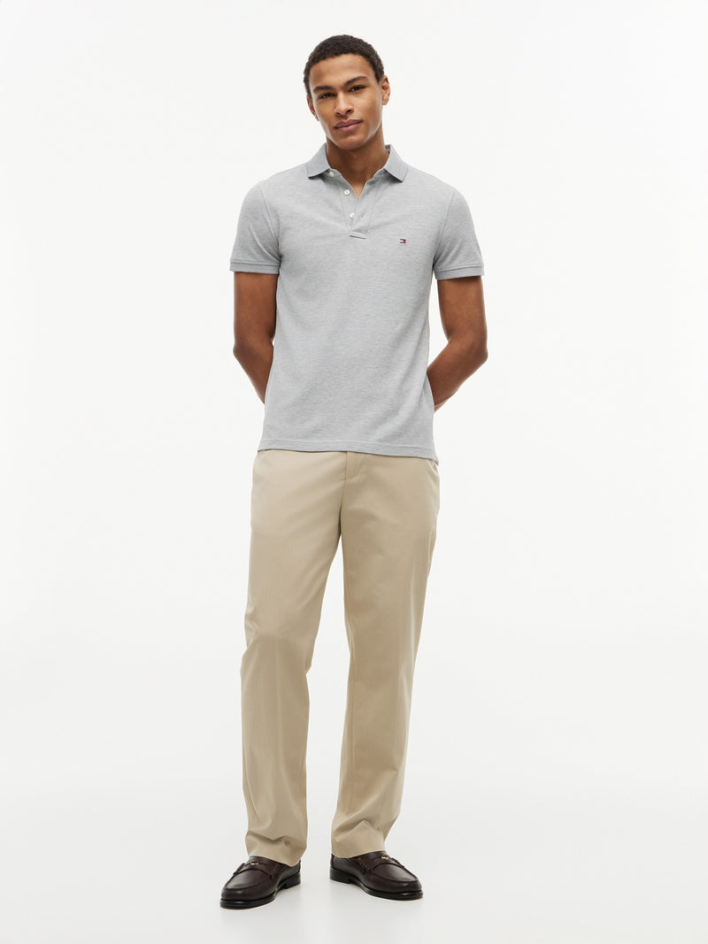 Slim Fit Solid Pique Polo