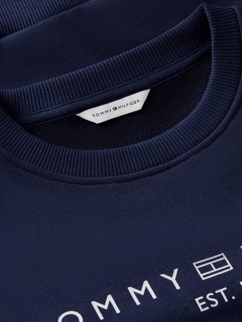 Relaxed Fit Fleece Pullover