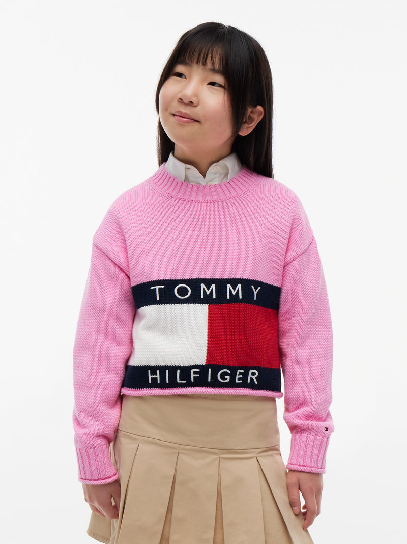 Kids Flag Logo Sweater