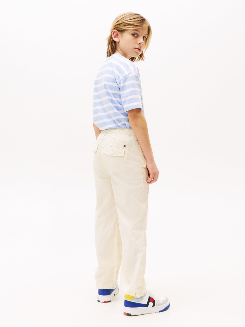 Kids Pull On Parachute Poplin Pant