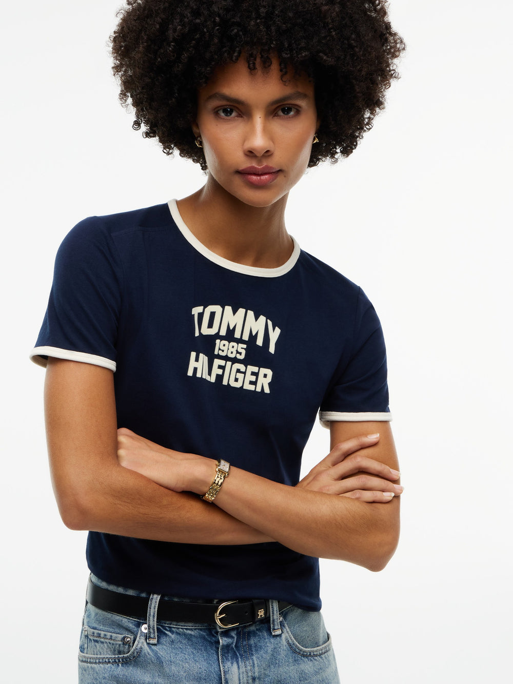 Solid Slim Fit Half Sleeve Cotton Jersey T-Shirt