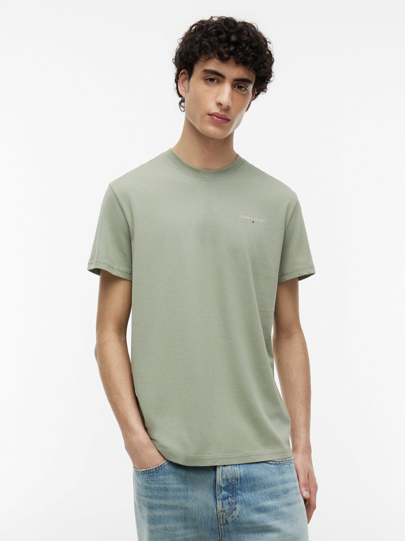 Slim Fit Linear Logo T-Shirt