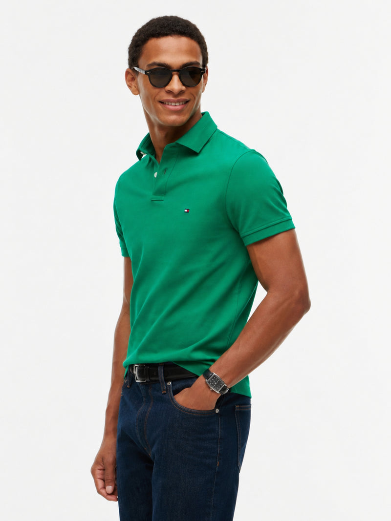 Regular Fit Solid Pique Polo